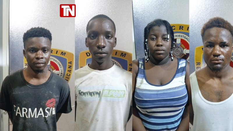 La Policía Nacional Arresta a Cinco Haitianos por Violación Sexual a Menor en Arenoso