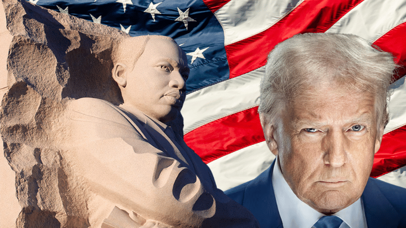 Investidura de Trump coincide con Día de Martin Luther King