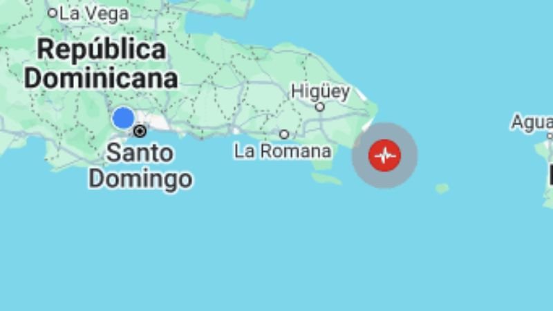 Reportan sismo de 5.1 grados en Punta Cana
