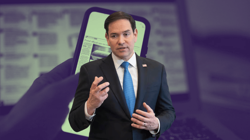 Marco Rubio clausura oficina contra la desinformación tras acusaciones de uso para "censura"