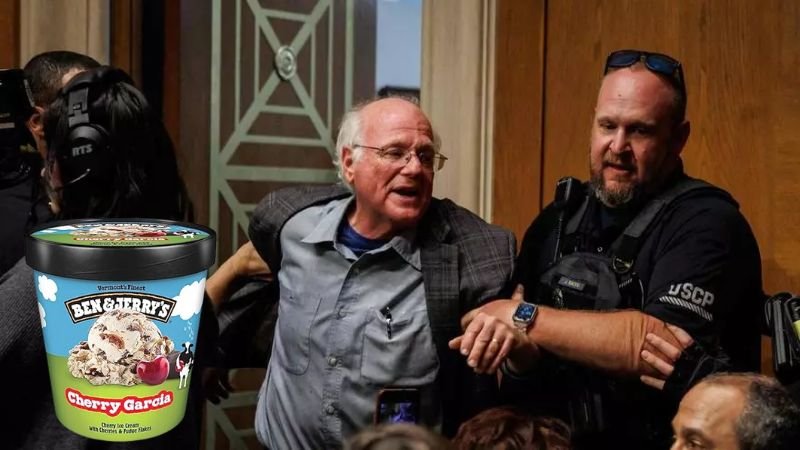Arrestan a Cofundador de Ben & Jerry’s Durante Protesta Contra la Guerra en Gaza en el Congreso de EE.UU.