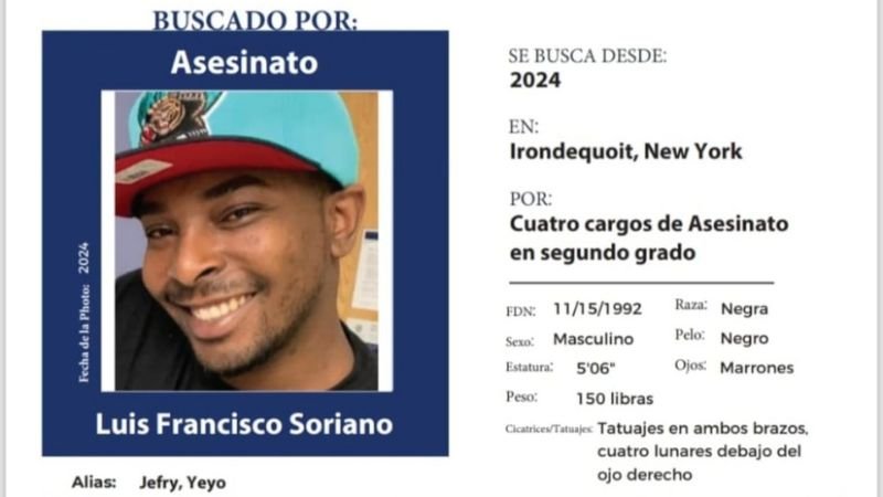 Alguaciles de EE.UU. arrestan en República Dominicana a dominicano buscado por cuádruple homicidio, incluyendo dos niños