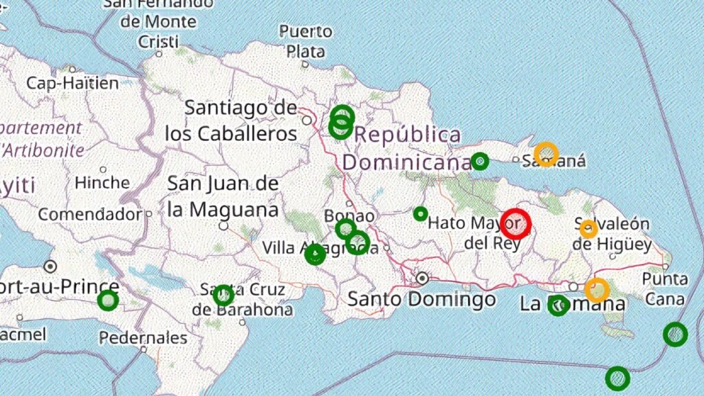 Se registra sismo al noroeste de Hato Mayor