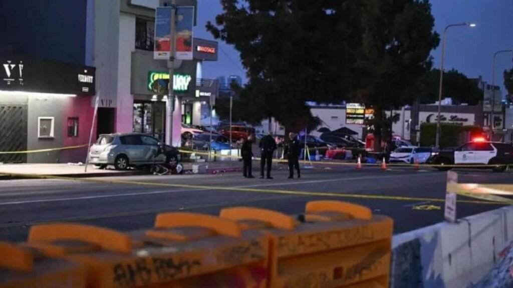 La Policía detiene al principal sospechoso de arrollar a una multitud en Los Ángeles