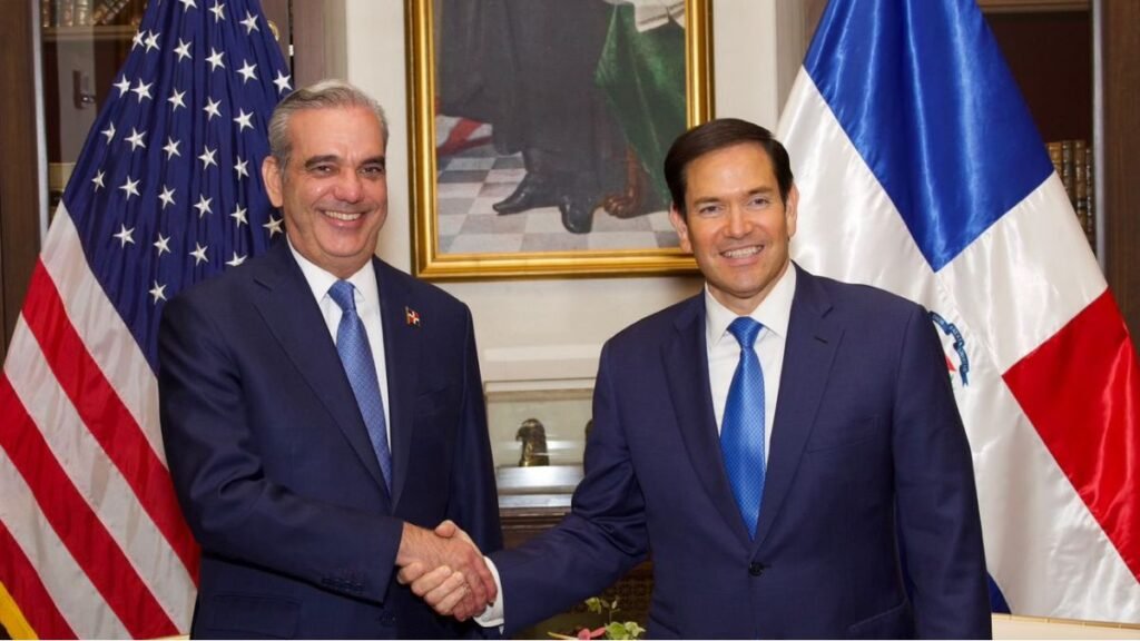 Abinader y Rubio discuten la situación de Haití en encuentro en Nueva York