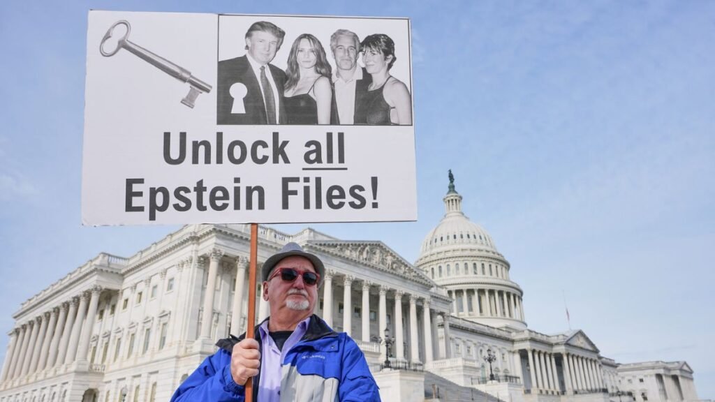 Trump recibirá proyecto de ley que obliga a divulgar los archivos del caso Epstein