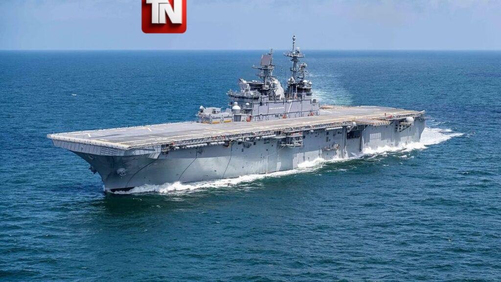 Buques de guerra de EE.UU. cruzan el estrecho de Ormuz en medio de creciente tensión con Irán