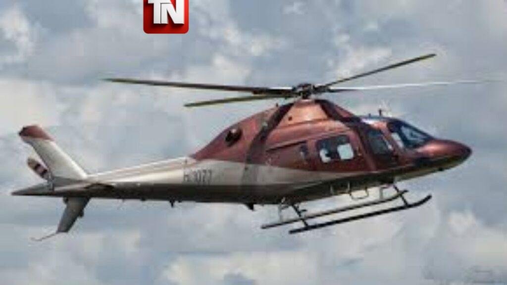 Helicóptero aterriza de forma irregular en sector de Gaspar Polanco y genera preocupación