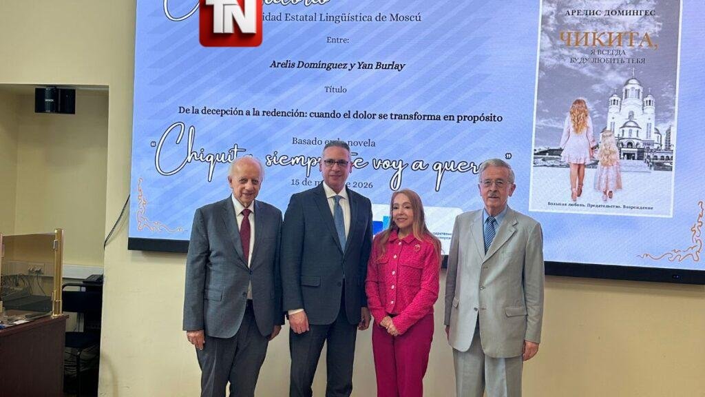 Escritora dominicana Arelis Domínguez lleva la literatura criolla hasta Rusia con presentación de novela traducida al ruso