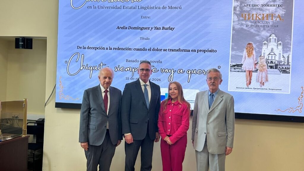 Escritora dominicana Arelis Domínguez lleva la literatura criolla hasta Rusia con presentación de novela traducida al ruso
