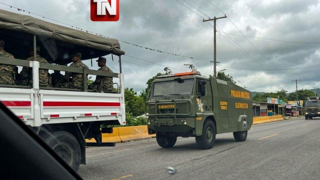 Video Gran despliegue militar en San Juan previo a jornada de huelga