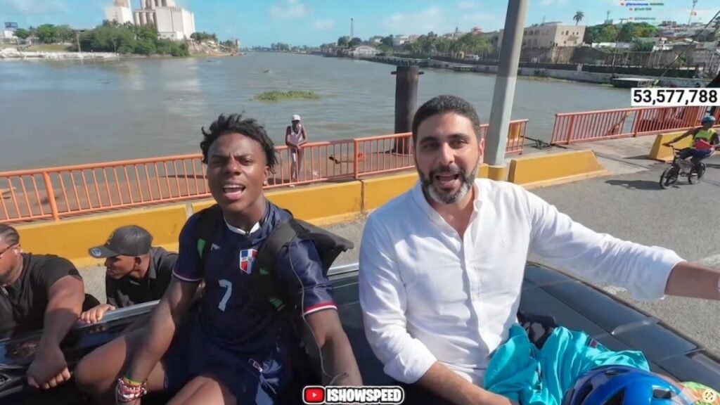 IShowSpeed genera impacto mediático durante transmisión en vivo en República Dominicana