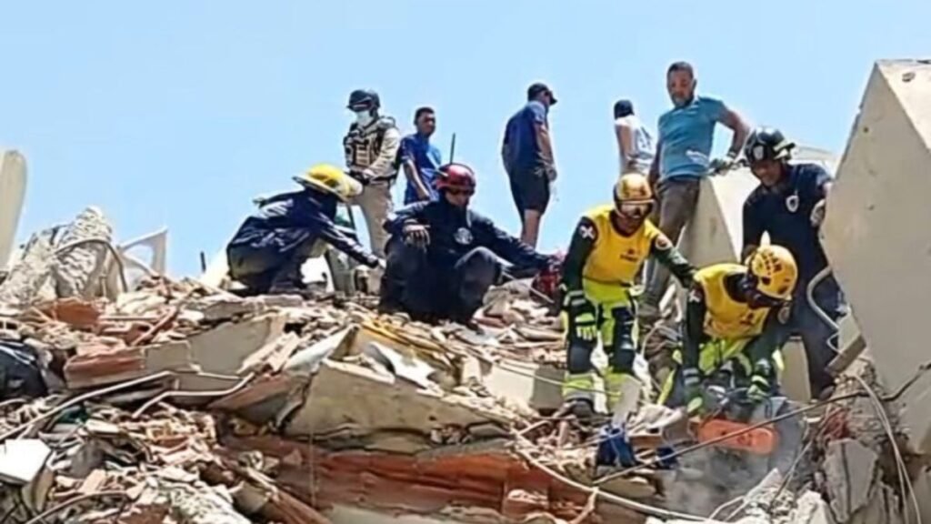 Rescatista dominicano se destaca en labores de búsqueda tras terremotos en Venezuela