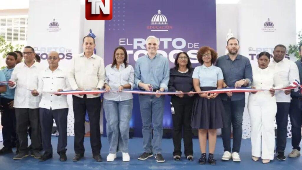 MINERD inaugura escuela y techado deportivo en Las Terrenas con inversión de RD$138 millones