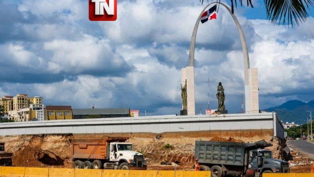 Autoridades habilitan rutas alternas por trabajos en la rotonda de la avenida Luperón
