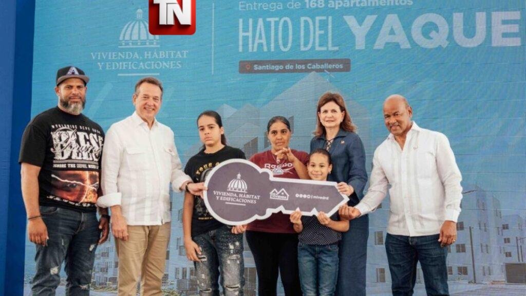 MIVHED entrega 168 nuevos apartamentos de Mi Vivienda Hato del Yaque en Santiago