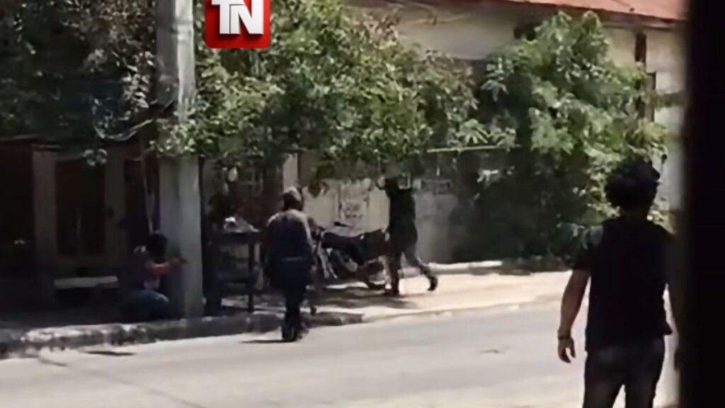 (Video) Tensión en Navarrete: circulan videos de hombres armados durante jornada de protestas