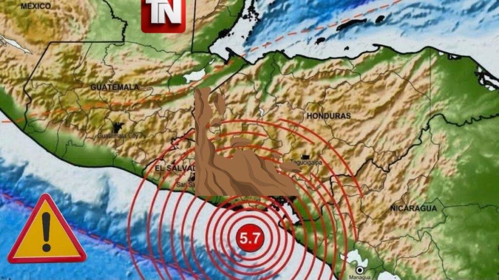 Sismo de magnitud 5.7 sacude El Salvador y no deja víctimas ni daños
