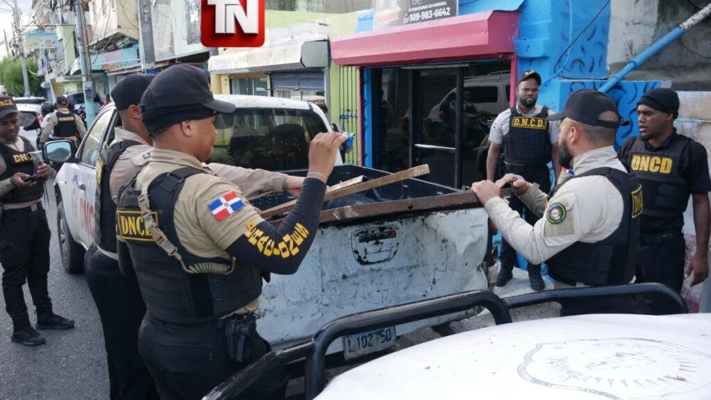 DNCD aprieta el paso: arrestan a 152 personas y ocupan casi 58 kilos de presuntas drogas en el Gran Santo Domingo